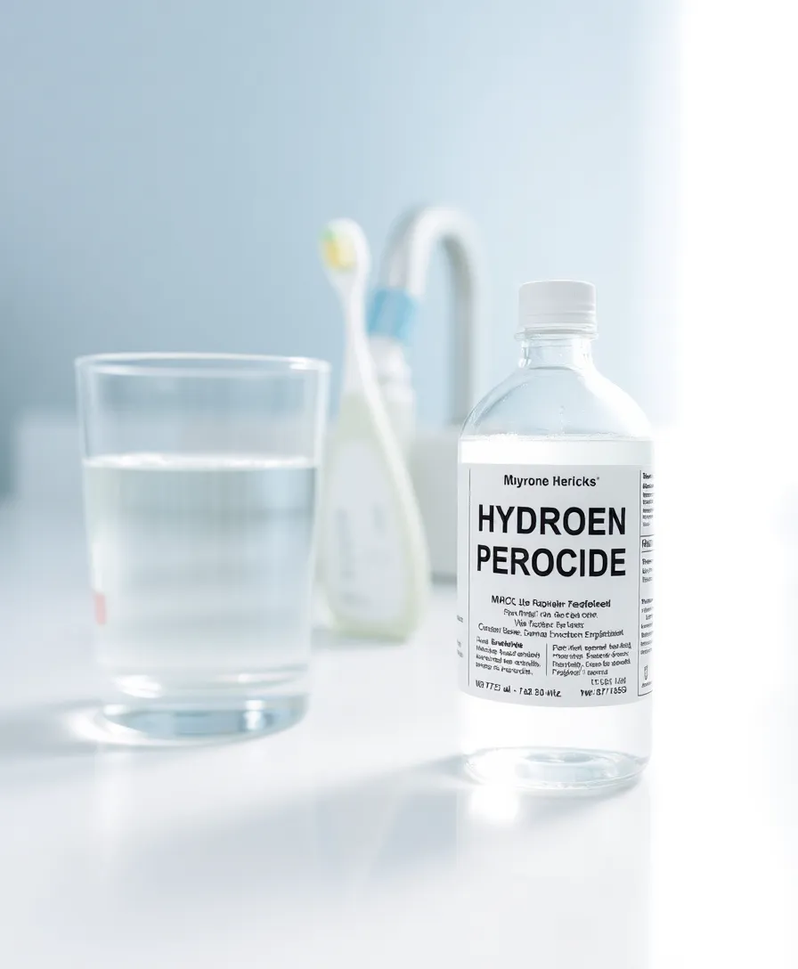 14 Emergency Tooth Ache Help Tricks You Can Do Right Now (Don't Miss #3!) - 9. Use Hydrogen Peroxide as a Mouthwash