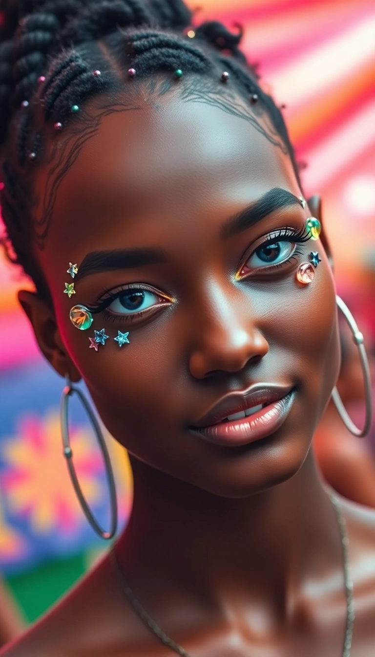 20 Makeup Trends for 2023 That You Absolutely Must Try (You’ll Be Obsessed!) - 15. Face Gems