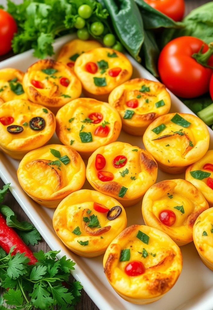 19 Time-Saving Healthy Lunch Meal Prep Ideas for Your Work Week! - 10. Egg Muffins with Veggies