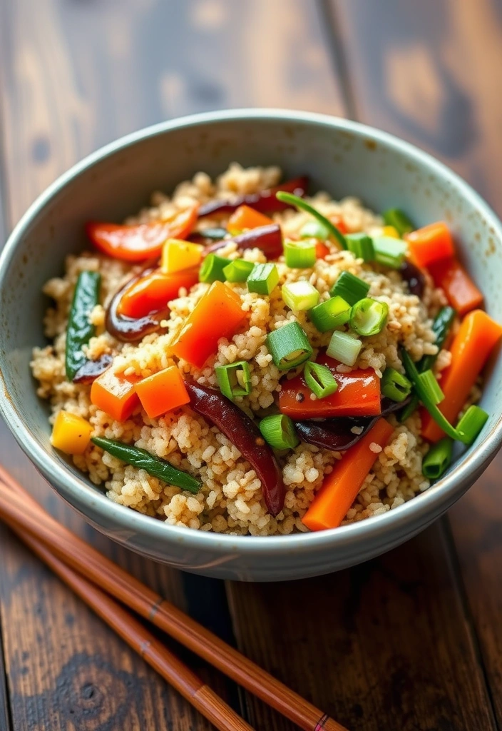 19 Time-Saving Healthy Lunch Meal Prep Ideas for Your Work Week! - 11. Asian Quinoa Bowls