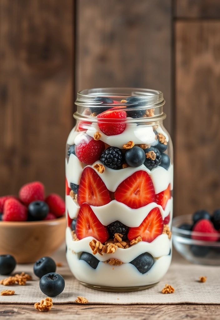 19 Time-Saving Healthy Lunch Meal Prep Ideas for Your Work Week! - 13. Greek Yogurt Parfaits