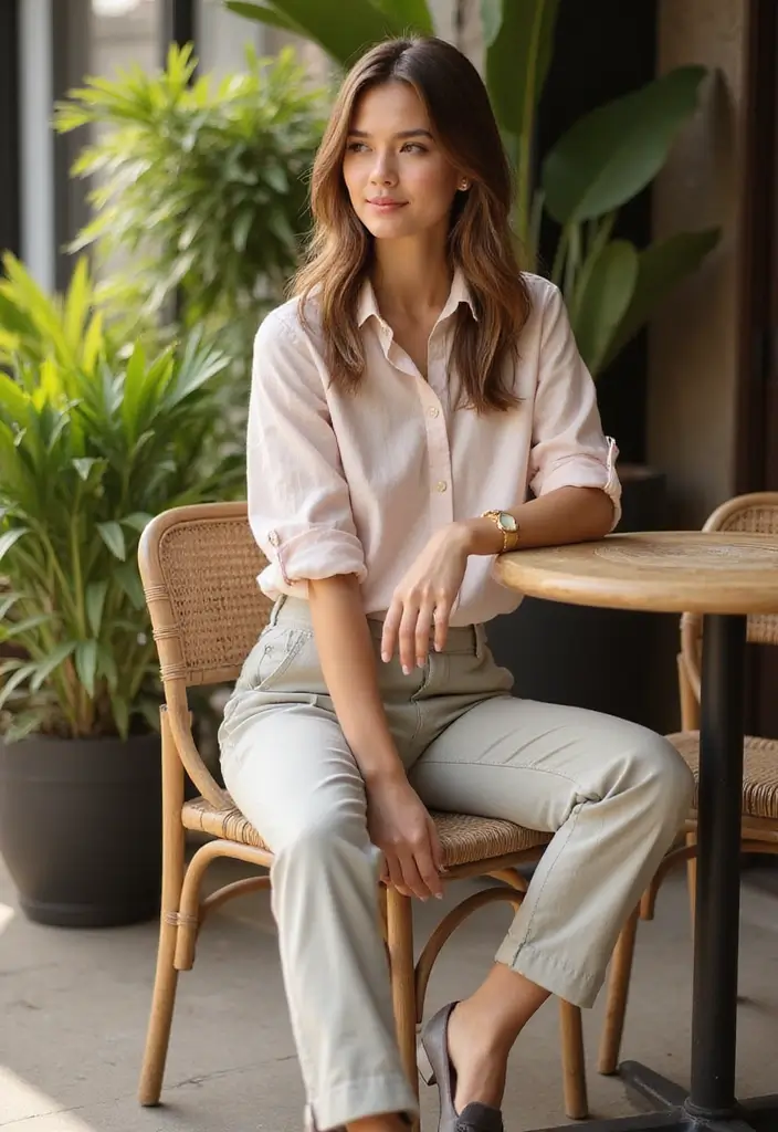13 Vintage Style Outfits That Are Making a Comeback (Prepare for #6 to Wow You!) - 10. Classic Chinos