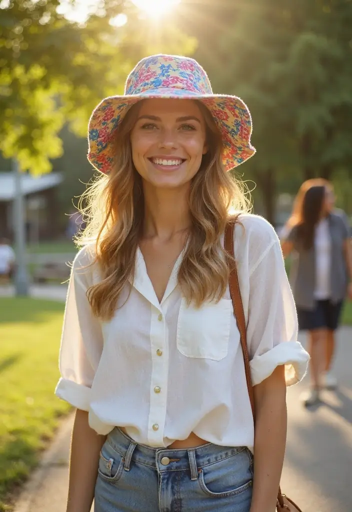 13 Vintage Style Outfits That Are Making a Comeback (Prepare for #6 to Wow You!) - 11. Stylish Bucket Hats