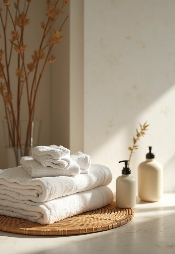 15 Luxurious Bathroom Decor Ideas That Won’t Break the Bank (#8 is a Game-Changer!) - 3. Spa-Inspired Accessories