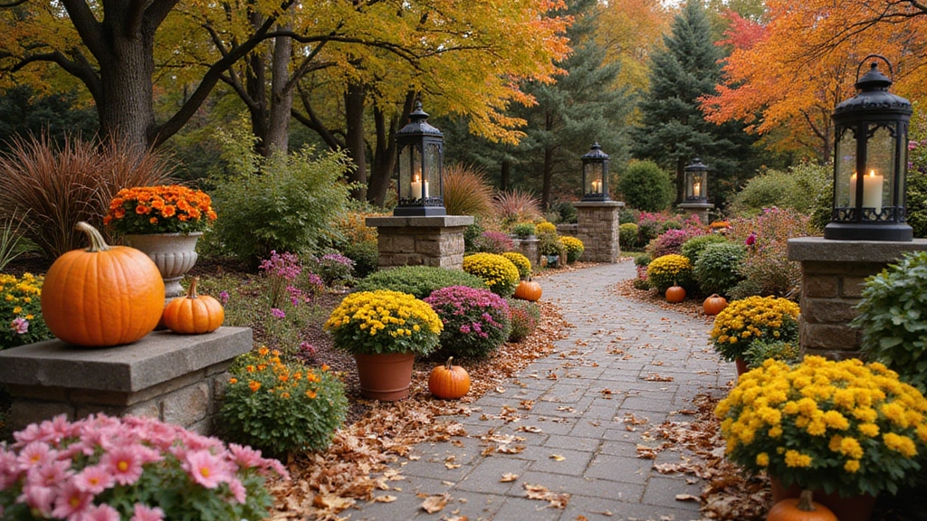 20 Colorful Fall Garden Decor Ideas That Will Brighten Your Days (Check Out #3!) - Vibe Nest