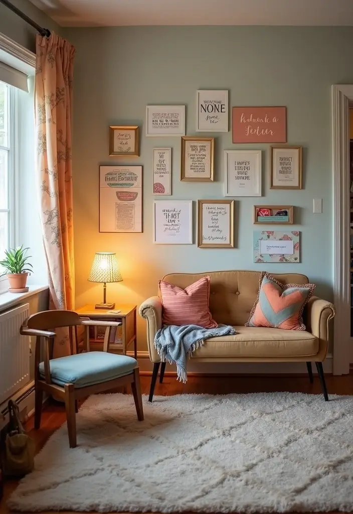 25 Cozy Dorm Room Inspirations to Make Your Tiny Space Feel Like Home! - 24. Create an Inspiration Corner