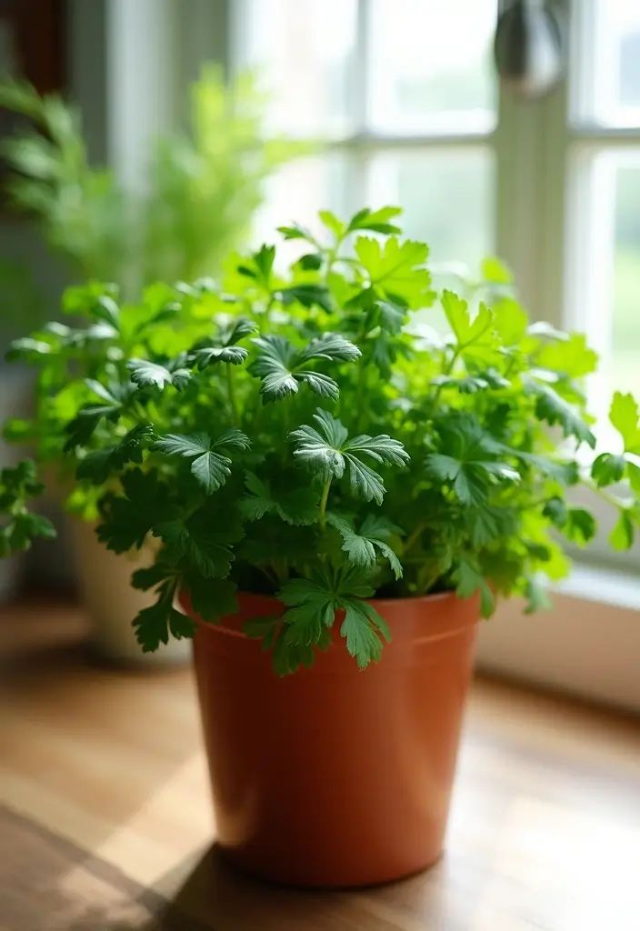 25 Perfect Indoor Herb Pairings in Pots for an Aromatic Kitchen Garden (You Won't Believe #4!) - 21. Parsley and Chives