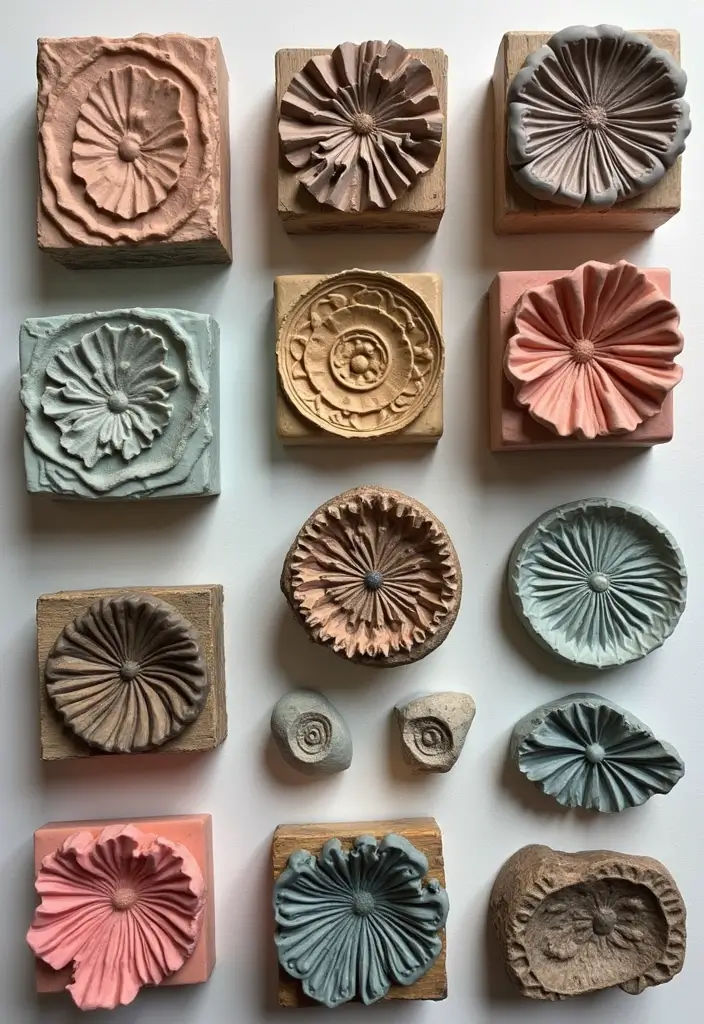 10 Incredible Ceramics Ideas to Transform Your Pottery Skills (You Won't Believe #5!) - 4. Creating Your Own Stamps and Textures