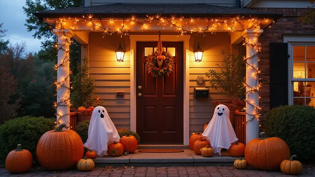 20 Cute Halloween Porch Decorations DIY That Will Make Your Neighbors Jealous! - Vibe Nest