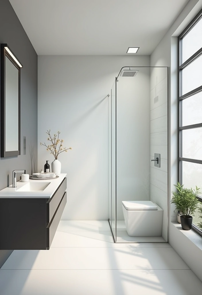 20 Luxury Bathroom Ideas That Will Make You Feel Like Royalty Every Day (Check Out #8!) - 18. Modern Minimalist Design