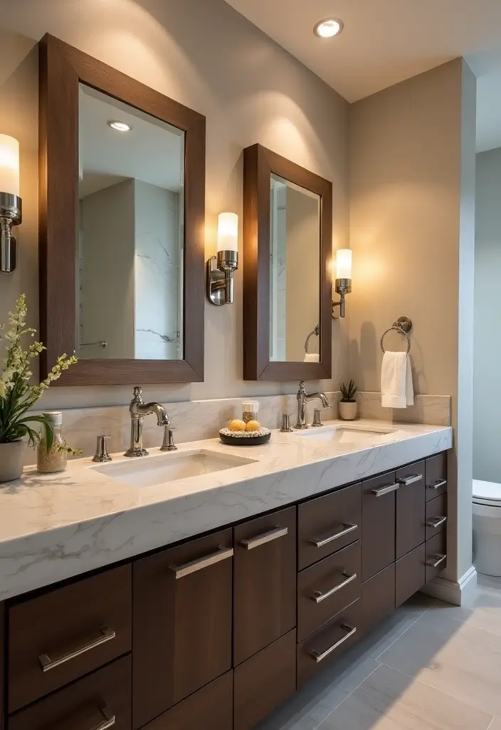 20 Luxury Bathroom Ideas That Will Make You Feel Like Royalty Every Day (Check Out #8!) - 7. Stunning Vanities to Elevate Your Space