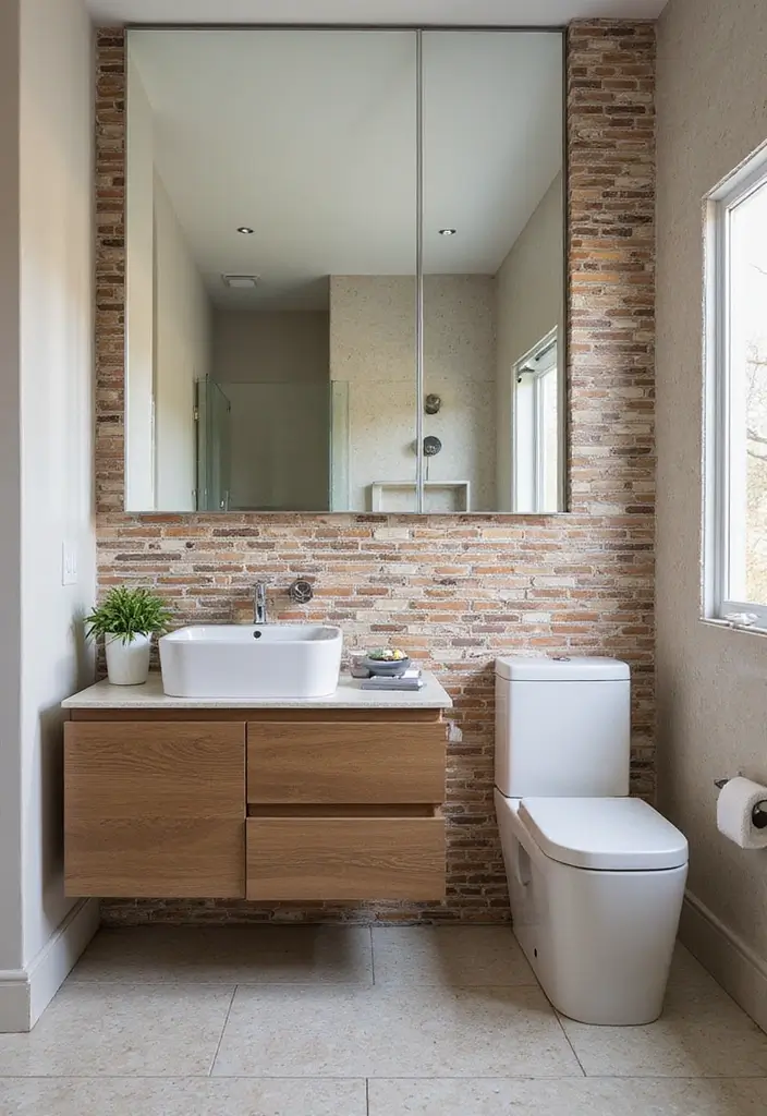 20 Modern Bathroom Designs That Turn Small Spaces into Luxe Retreats (You Won't Believe #5!) - 14. Creative Tile Designs