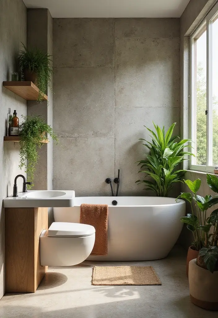 20 Modern Bathroom Designs That Turn Small Spaces into Luxe Retreats (You Won't Believe #5!) - 19. Sustainable Choices