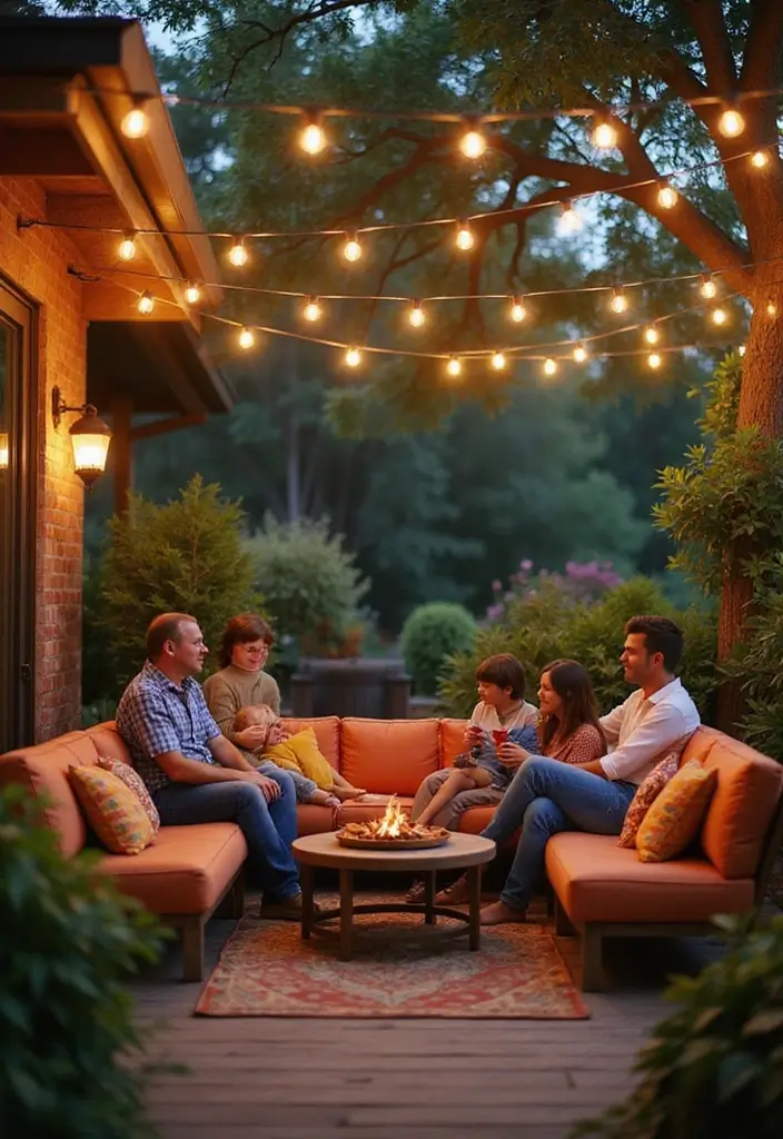25 Best Outdoor Decor Ideas for Quality Family Time (You Won't Believe #8!) - 1. Cozy Outdoor Lounge