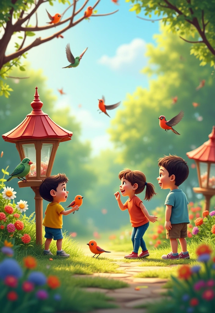 25 Best Outdoor Decor Ideas for Quality Family Time (You Won't Believe #8!) - 14. Charming Bird Feeders