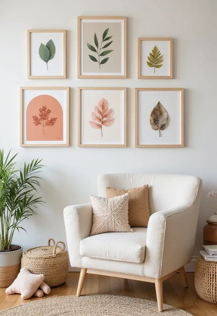 25 Budget-Friendly Nursery Room Decor Ideas (You Won't Believe How Cute #3 Is!) - 1. DIY Wall Art