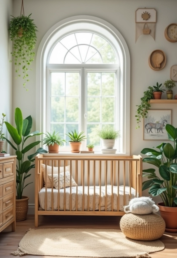 25 Budget-Friendly Nursery Room Decor Ideas (You Won't Believe How Cute #3 Is!) - 4. Nature-Inspired Theme