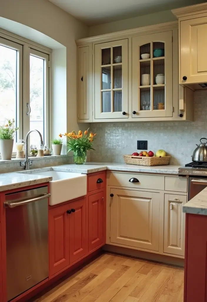 25 DIY Kitchen Cabinet Organization Ideas that Will Change Your Life! - 22. Custom Cabinet Doors