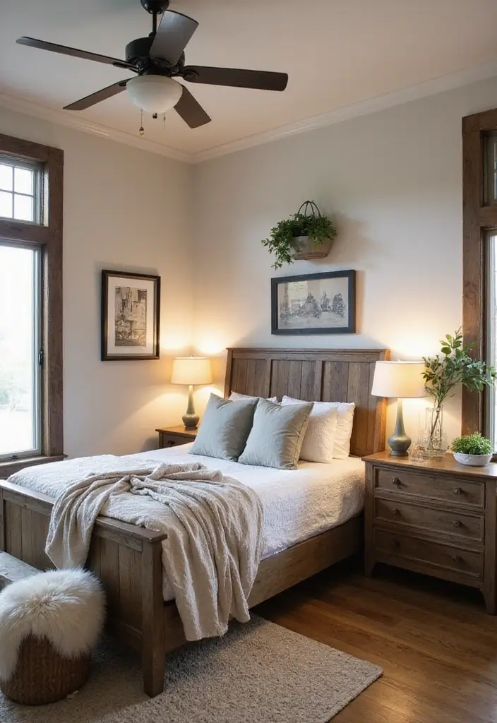 25 Dream Home Bedroom Designs That Will Make You Want to Stay in Bed All Day! - 4. Farmhouse Cozy