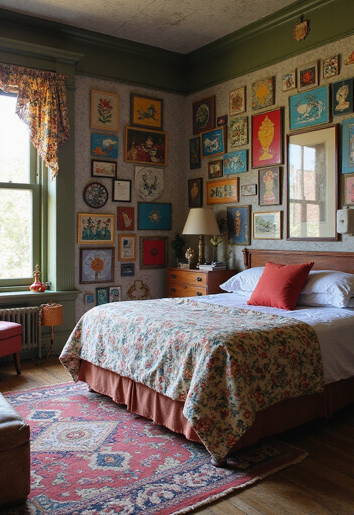 25 Dream Home Bedroom Designs That Will Make You Want to Stay in Bed All Day! - 7. Eclectic Mix