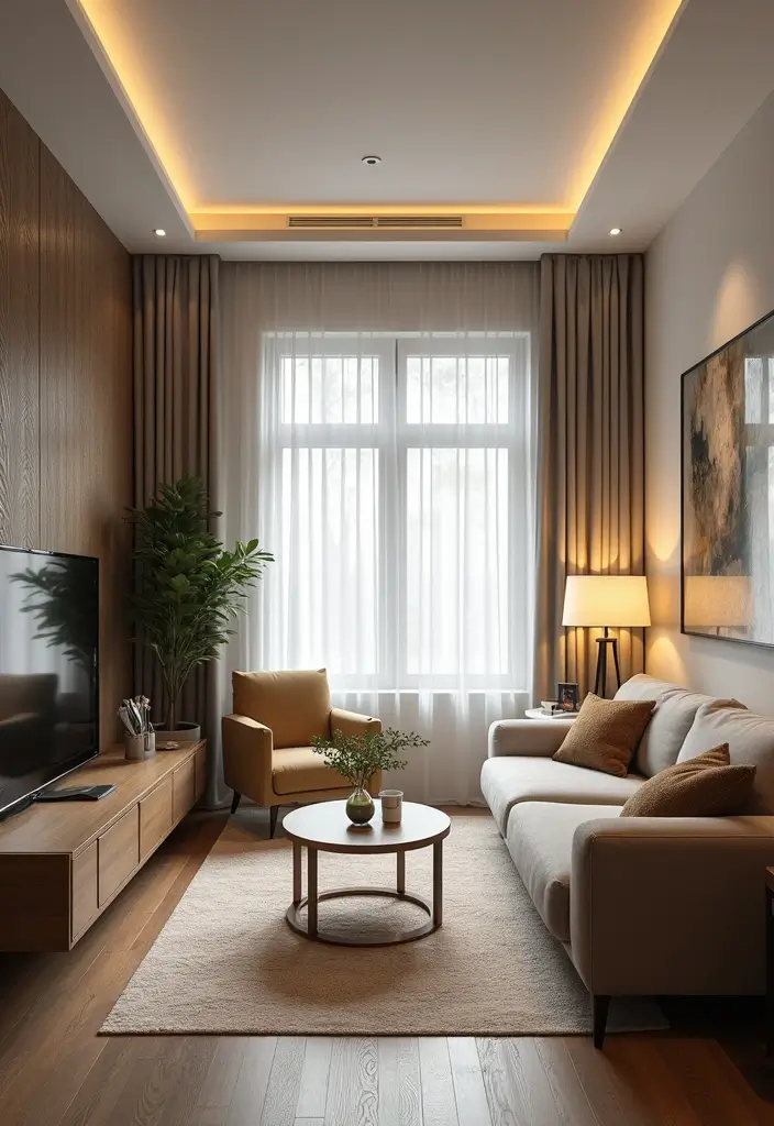 25 Small Living Room Design Ideas That Will Make You Say 'Why Didn't I Think of That?' - 6. Create Zones