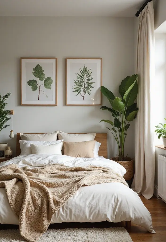 30 Modern Bedroom Ideas for Couples That Combine Style and Comfort (Don't Miss #12!) - 29. Outdoor-Inspired Retreat