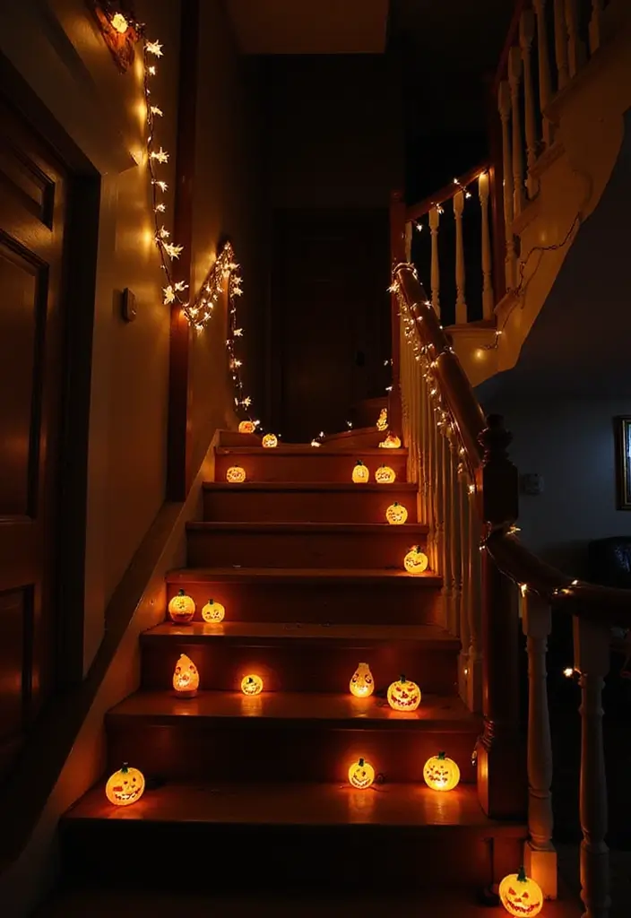 30 Spooktacular Halloween Decorations for Your Ultimate Party (Your Guests Will Scream!) - 11. Scary String Lights