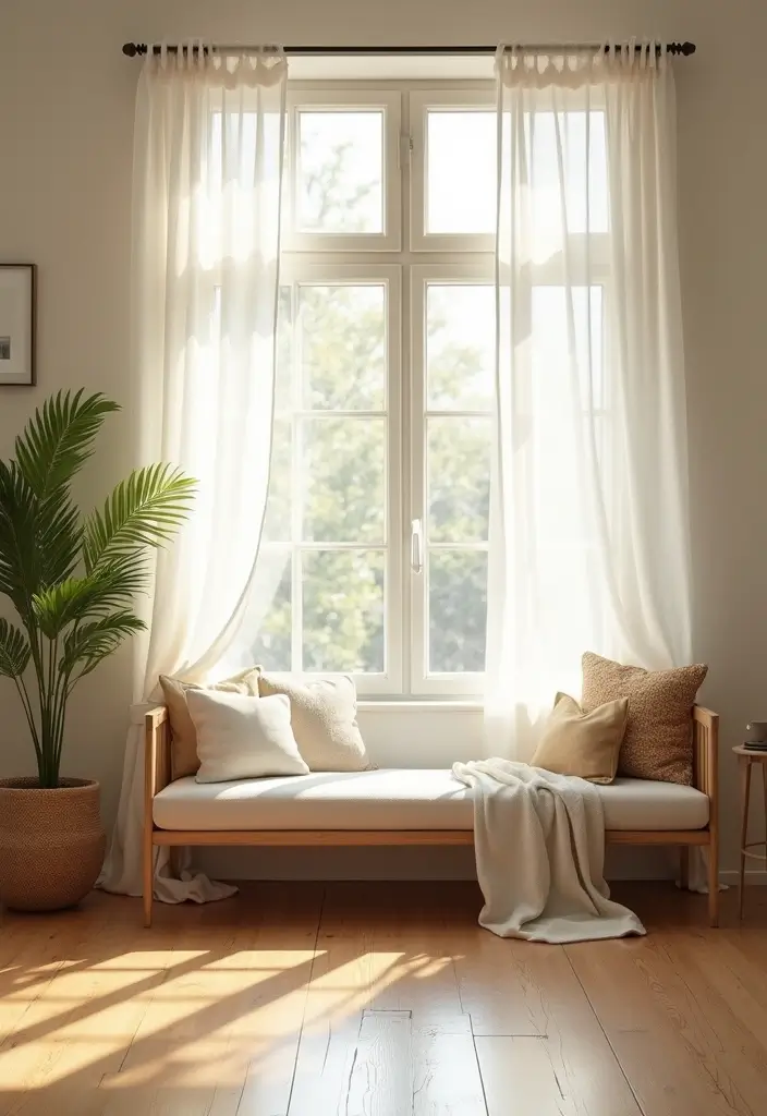 Unlock 25 Trendy Neutral Living Room Ideas for Stylish Teens (You Won't Believe #14!) - 9. Natural Light Focus