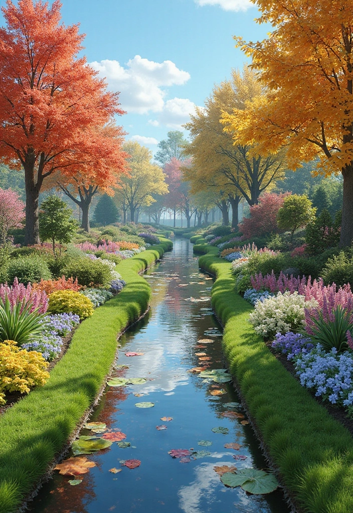 Unlock Your Creativity: 25 Roblox Game Decor Ideas to Grow a Garden Like No Other! - 14. Garden of Seasons