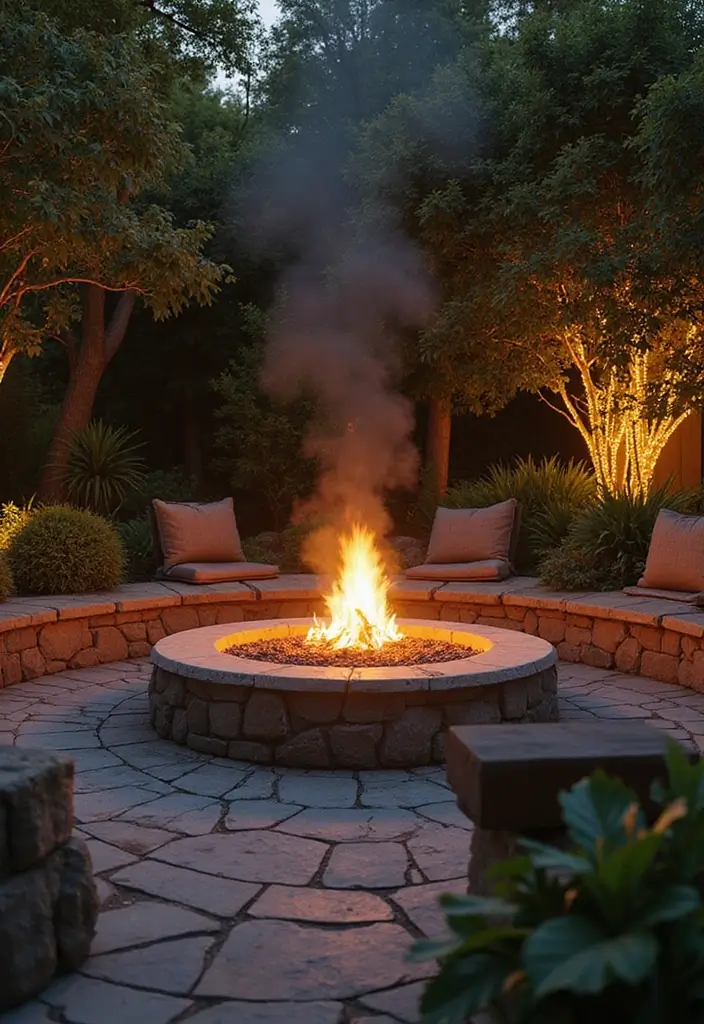 Unlock Your Creativity: 25 Roblox Game Decor Ideas to Grow a Garden Like No Other! - 19. Cozy Fire Pit Area