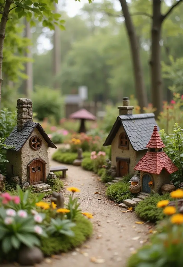 Unlock Your Creativity: 25 Roblox Game Decor Ideas to Grow a Garden Like No Other! - 21. Miniature Fairy Village