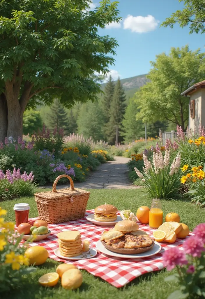 Unlock Your Creativity: 25 Roblox Game Decor Ideas to Grow a Garden Like No Other! - 23. Playful Picnic Area