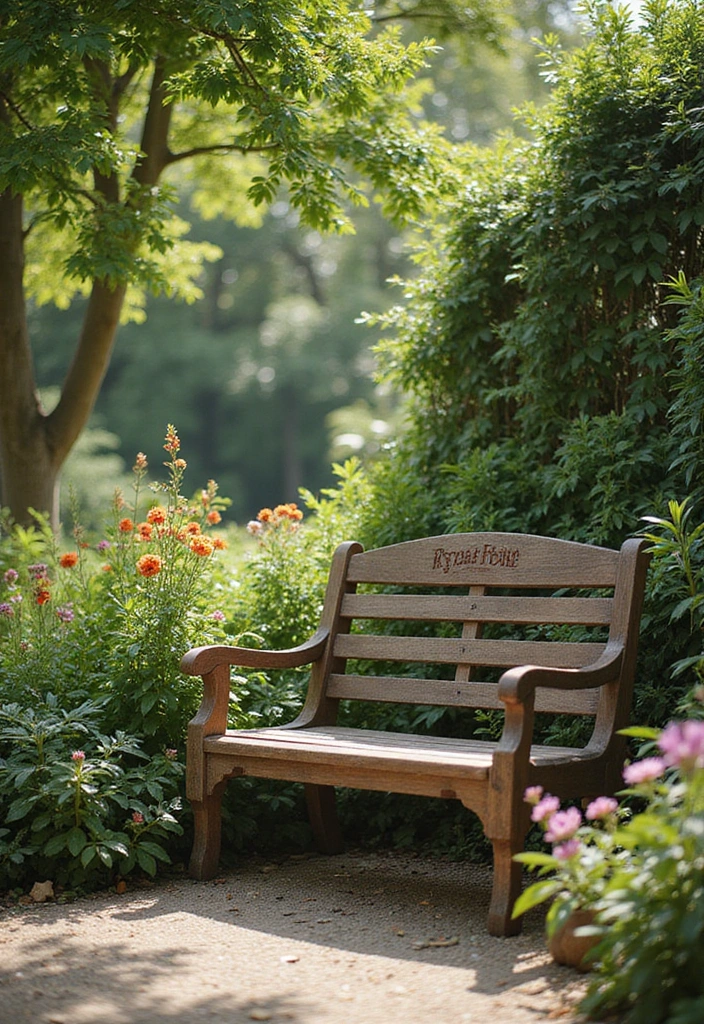 Unlock Your Creativity: 25 Roblox Game Decor Ideas to Grow a Garden Like No Other! - 3. Cozy Garden Bench